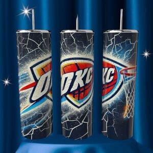 OKC Thunder Black Tumbler